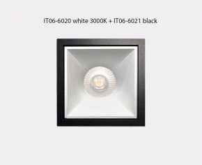 Встраиваемый светильник Italline IT06-6020 IT06-6020 white 3000K + IT06-6021 white в Ижевске - izhevsk.ok-mebel.com | фото 3