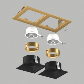 Встраиваемый светильник Lightstar Domino D5230707GMOD в Ижевске - izhevsk.ok-mebel.com | фото 2