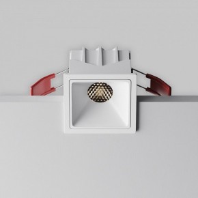 Встраиваемый светильник Maytoni Alfa LED DL043-01-10W4K-SQ-W-1 в Ижевске - izhevsk.ok-mebel.com | фото 3