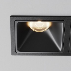 Встраиваемый светильник Maytoni Alfa LED DL043-02-10W3K-SQ-B-1 в Ижевске - izhevsk.ok-mebel.com | фото 12