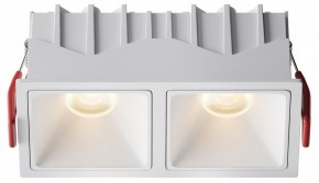 Встраиваемый светильник Maytoni Alfa LED DL043-02-10W3K-SQ-W-1 в Ижевске - izhevsk.ok-mebel.com | фото