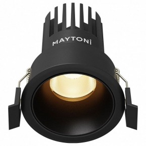 Встраиваемый светильник Maytoni Dip DL115-10W-2.7K-B в Ижевске - izhevsk.ok-mebel.com | фото
