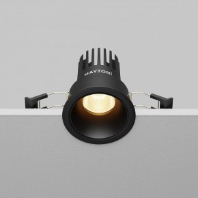 Встраиваемый светильник Maytoni Dip DL115-10W-2.7K-B в Ижевске - izhevsk.ok-mebel.com | фото 5