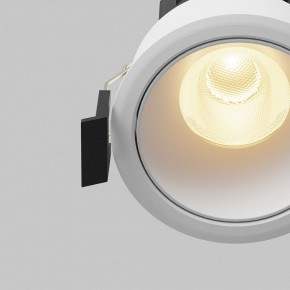 Встраиваемый светильник Maytoni Dip DL115-10W-2.7K-W в Ижевске - izhevsk.ok-mebel.com | фото 11