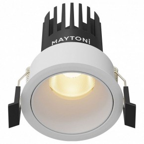 Встраиваемый светильник Maytoni Dip DL115-10W-2.7K-W в Ижевске - izhevsk.ok-mebel.com | фото 2