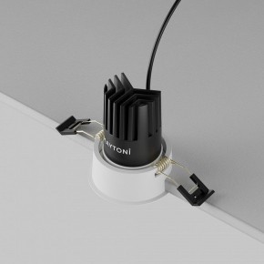 Встраиваемый светильник Maytoni Dip DL115-10W-2.7K-W в Ижевске - izhevsk.ok-mebel.com | фото 6