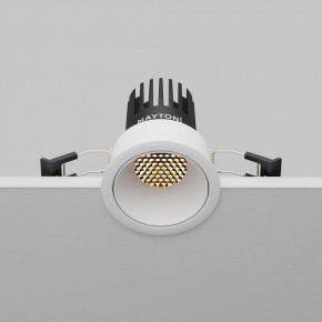 Встраиваемый светильник Maytoni Dip DL115-10W-2.7K-W в Ижевске - izhevsk.ok-mebel.com | фото 7