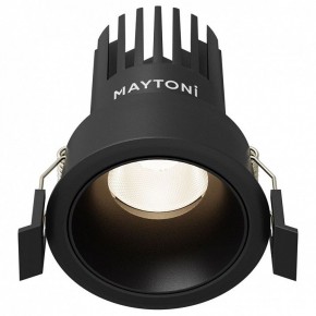 Встраиваемый светильник Maytoni Dip DL115-10W-4K-B в Ижевске - izhevsk.ok-mebel.com | фото