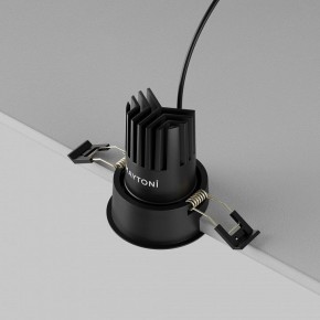 Встраиваемый светильник Maytoni Dip DL115-10W-4K-B в Ижевске - izhevsk.ok-mebel.com | фото 5