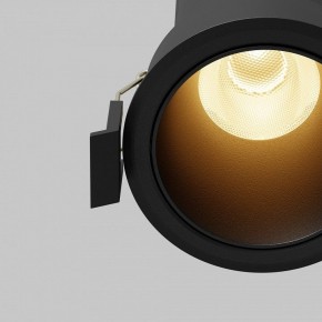Встраиваемый светильник Maytoni Dip DL116-10W-2.7K-B в Ижевске - izhevsk.ok-mebel.com | фото 11