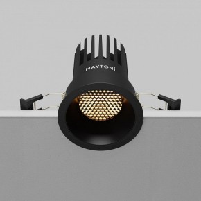 Встраиваемый светильник Maytoni Dip DL117-15W-2.7K-B в Ижевске - izhevsk.ok-mebel.com | фото 12