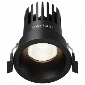 Встраиваемый светильник Maytoni Dip DL117-15W-4K-B в Ижевске - izhevsk.ok-mebel.com | фото