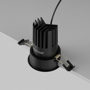 Встраиваемый светильник Maytoni Dip DL117-15W-4K-B в Ижевске - izhevsk.ok-mebel.com | фото 5