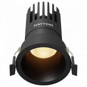 Встраиваемый светильник Maytoni Dip DL118-15W-2.7K-B в Ижевске - izhevsk.ok-mebel.com | фото