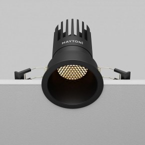 Встраиваемый светильник Maytoni Dip DL118-15W-2.7K-B в Ижевске - izhevsk.ok-mebel.com | фото 6