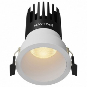 Встраиваемый светильник Maytoni Dip DL118-15W-2.7K-W в Ижевске - izhevsk.ok-mebel.com | фото