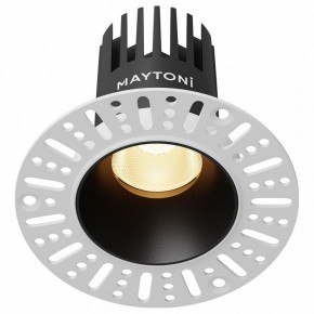 Встраиваемый светильник Maytoni Dip DL119-10W-2.7K-TRS-B в Ижевске - izhevsk.ok-mebel.com | фото
