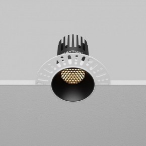 Встраиваемый светильник Maytoni Dip DL119-10W-2.7K-TRS-B в Ижевске - izhevsk.ok-mebel.com | фото 7