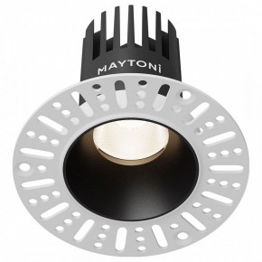 Встраиваемый светильник Maytoni Dip DL119-10W-4K-TRS-B в Ижевске - izhevsk.ok-mebel.com | фото
