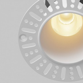 Встраиваемый светильник Maytoni Dip DL120-10W-2.7K-TRS-W в Ижевске - izhevsk.ok-mebel.com | фото 4