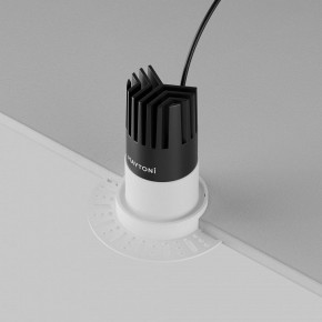 Встраиваемый светильник Maytoni Dip DL120-10W-2.7K-TRS-W в Ижевске - izhevsk.ok-mebel.com | фото 7