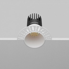 Встраиваемый светильник Maytoni Dip DL120-10W-2.7K-TRS-W в Ижевске - izhevsk.ok-mebel.com | фото 8