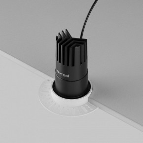 Встраиваемый светильник Maytoni Dip DL120-10W-4K-TRS-B в Ижевске - izhevsk.ok-mebel.com | фото 6