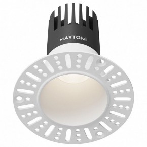 Встраиваемый светильник Maytoni Dip DL120-10W-4K-TRS-W в Ижевске - izhevsk.ok-mebel.com | фото