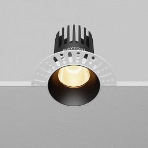 Встраиваемый светильник Maytoni Dip DL121-15W-2.7K-TRS-B в Ижевске - izhevsk.ok-mebel.com | фото 5