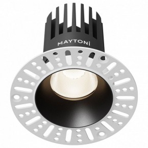 Встраиваемый светильник Maytoni Dip DL121-15W-4K-TRS-B в Ижевске - izhevsk.ok-mebel.com | фото