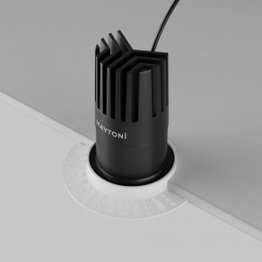 Встраиваемый светильник Maytoni Dip DL122-15W-2.7K-TRS-B в Ижевске - izhevsk.ok-mebel.com | фото 6