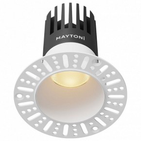Встраиваемый светильник Maytoni Dip DL122-15W-2.7K-TRS-W в Ижевске - izhevsk.ok-mebel.com | фото