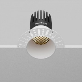 Встраиваемый светильник Maytoni Dip DL122-15W-2.7K-TRS-W в Ижевске - izhevsk.ok-mebel.com | фото 7