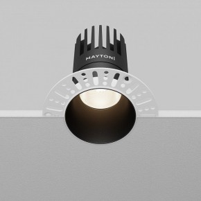 Встраиваемый светильник Maytoni Dip DL122-15W-4K-TRS-B в Ижевске - izhevsk.ok-mebel.com | фото 4