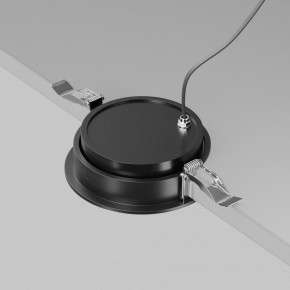 Встраиваемый светильник Maytoni Lens DL105-12W3K-B в Ижевске - izhevsk.ok-mebel.com | фото 4