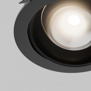 Встраиваемый светильник Maytoni Lens DL105-12W4K-B в Ижевске - izhevsk.ok-mebel.com | фото 8