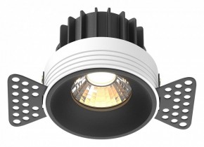 Встраиваемый светильник Maytoni Round DL058-12W3K-TRS-B в Ижевске - izhevsk.ok-mebel.com | фото 1