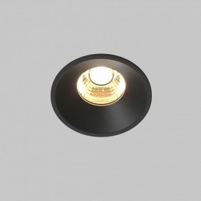 Встраиваемый светильник Maytoni Round DL058-7W2.7K-B в Ижевске - izhevsk.ok-mebel.com | фото 3