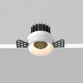 Встраиваемый светильник Maytoni Round DL058-7W2.7K-TRS-W в Ижевске - izhevsk.ok-mebel.com | фото 7