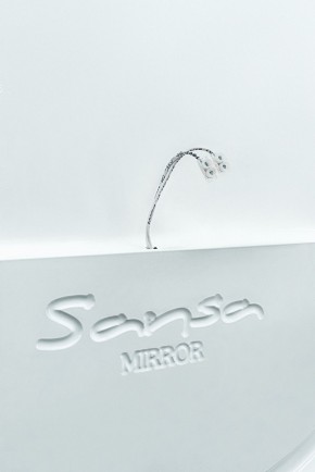 Зеркало Gia 75 white с подсветкой Sansa (SGa1044Z) в Ижевске - izhevsk.ok-mebel.com | фото 5
