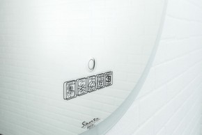 Зеркало Moon 72 white с подсветкой Sansa (SMo1046Z) в Ижевске - izhevsk.ok-mebel.com | фото 4